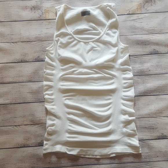 Athleta Tops - Athleta Organic Cotton Breathe Ruched Workout Tank